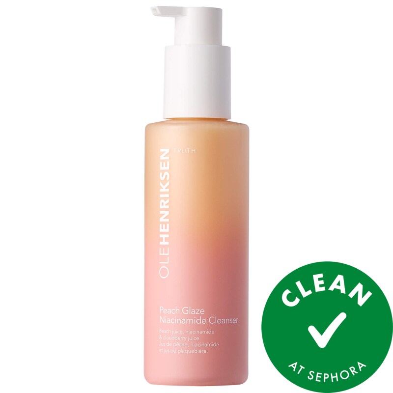 Peach Glaze 2% Niacinamide Cleanser for dull and uneven skin