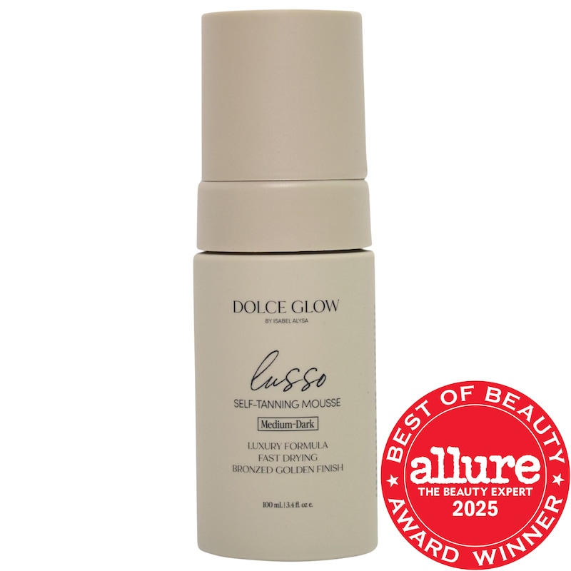 Lusso Self-Tanning Mousse in Medium to Dark Travel Size
