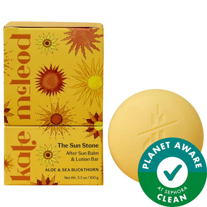 Sun Stone - After Sun Balm & Lotion Bar for Sun-Soothing Relief