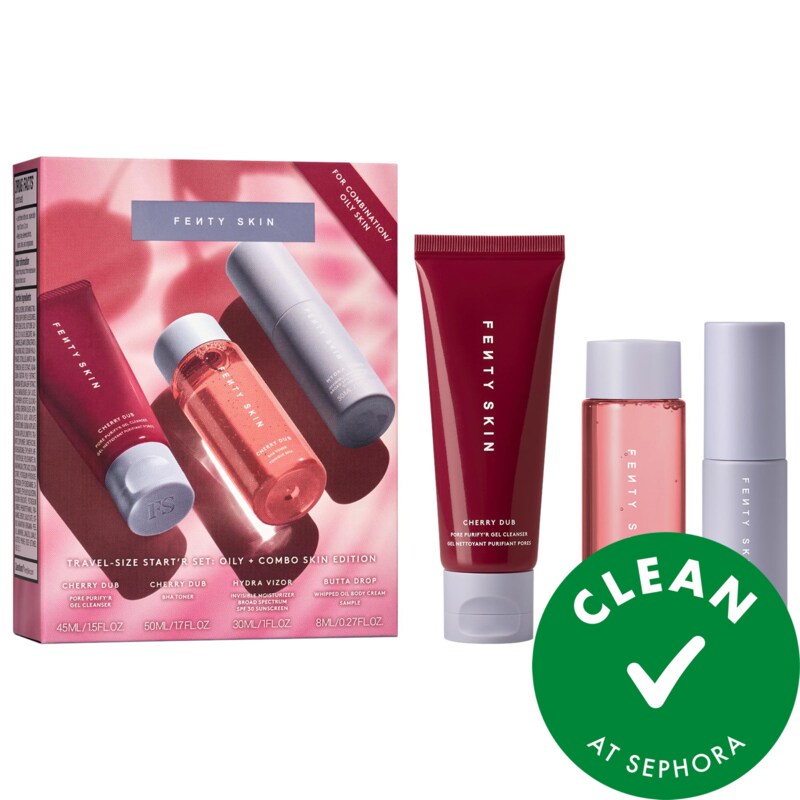Travel-Size Start'r Set: Oily + Combo Skin Edition