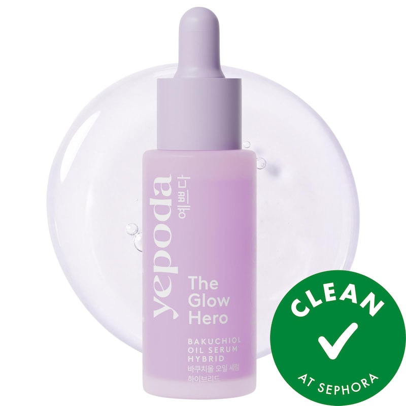 The Glow Hero - Korean Bakuchiol Face Oil Serum for Glass Skin