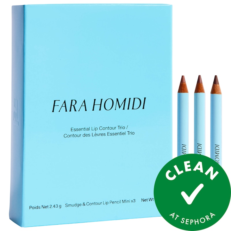 Mini Essential Lip Liner Contour Trio Makeup Gift Set