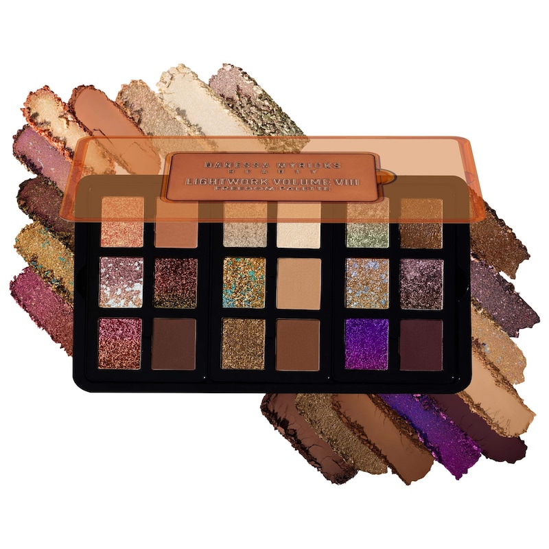 LIGHTWORK VIII Freedom Makeup Palette: Magnetic, Customizable, Stackable Palette for Eyes & Face