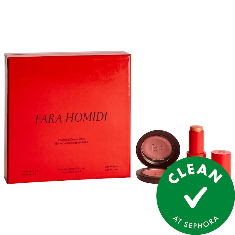 Essential Cruise Box Blonzer Blush and Shine Baume Stick Duo Makeup Gift Set