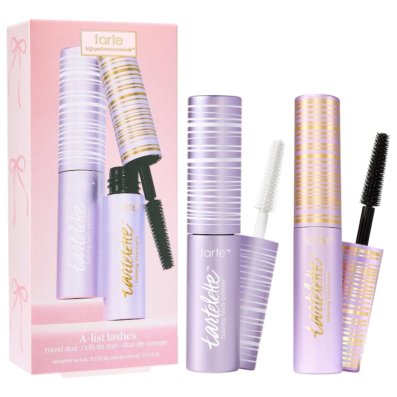 a-list lashes tartelette tubing mascara and primer travel set