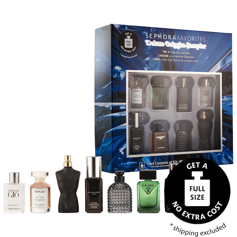Holiday Mini Deluxe Cologne Sampler Collectors Edition w/ Redeemable Voucher