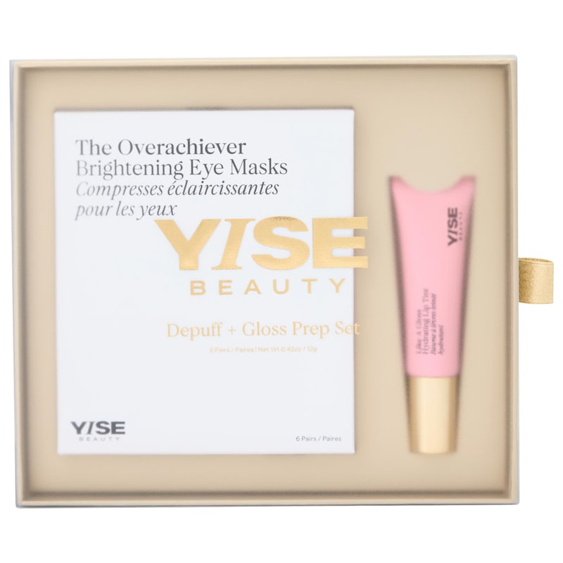 Depuff & Prep Hydrating Eye Patches & Lip Tint Kit