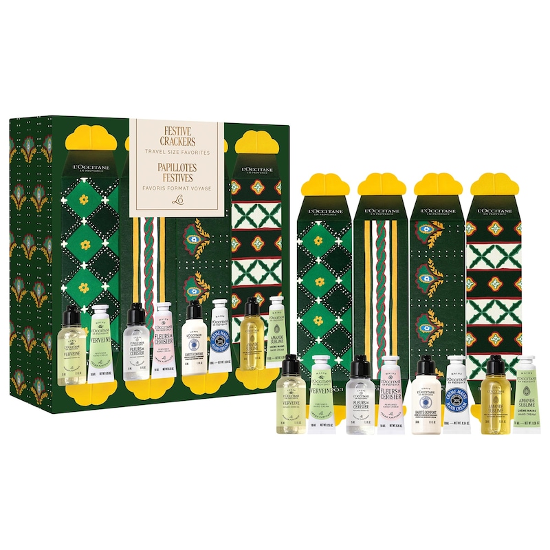 Festive Crackers - Travel Size Cleanse & Moisturize Body Gift Set