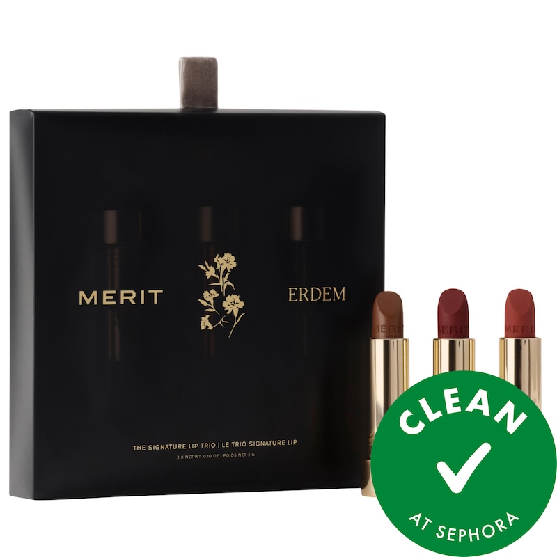 MERIT x Erdem Signature Lip Gift Set