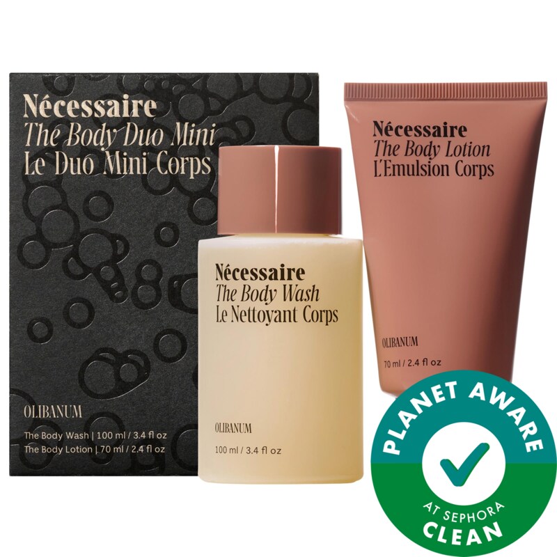 The Body Duo Mini Olibanum - Trial + Travel Body wash + Body Lotion Gift set
