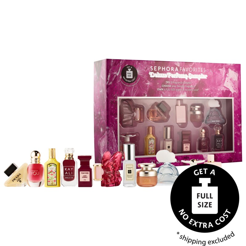 Holiday Perfume Sampler Vault Set w/ Redeemable Voucher