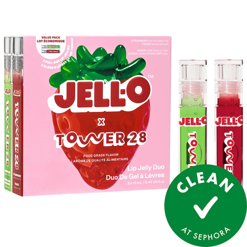 JELL-O™ X TOWER 28 Lip Jelly Lip Gloss Gift Set