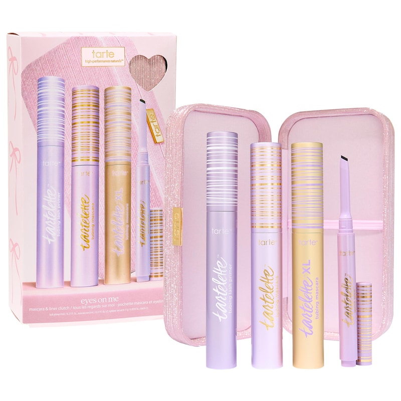 eyes on me tartelette mascara & liner clutch