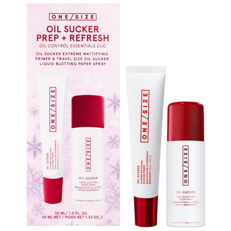 Oil Sucker Prep & Refresh Mattifying Duo