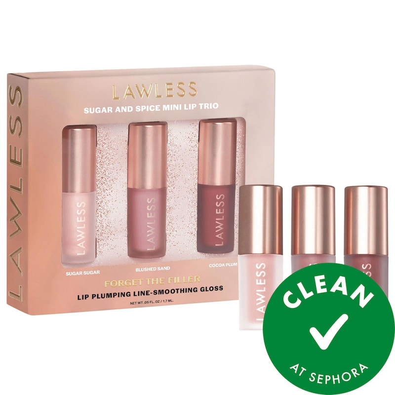 Mini Forget the Filler Sugar and Spice Lip Trio Gift Set