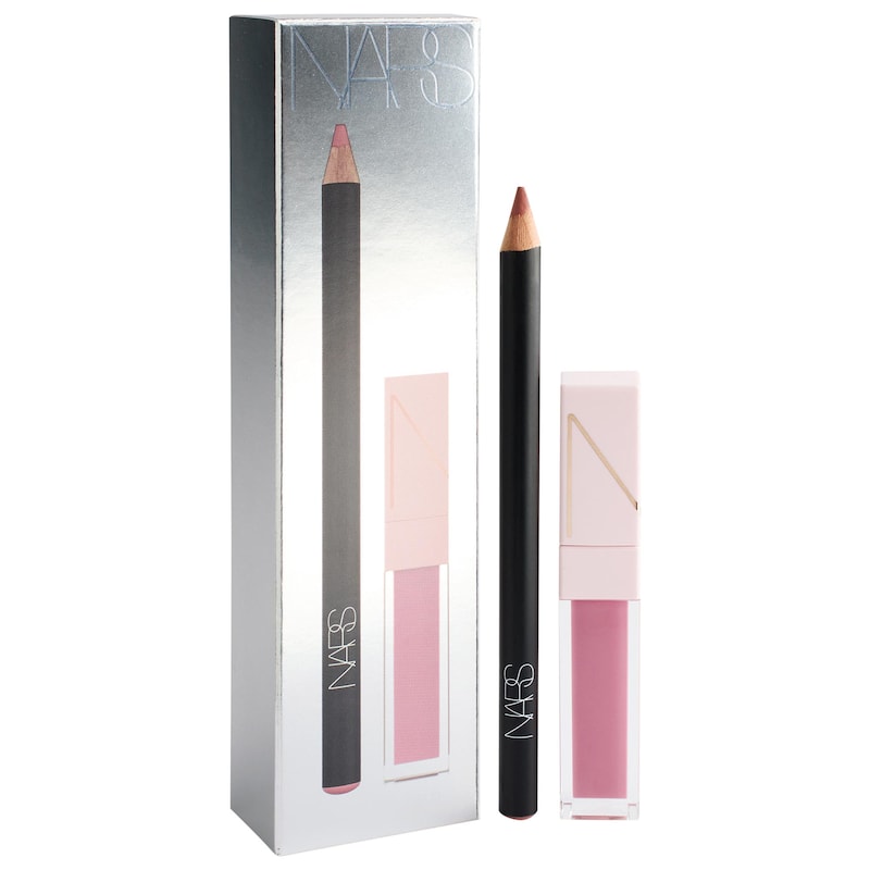 Line & Shine Lip Liner and Lip Gloss Makeup Gift Set