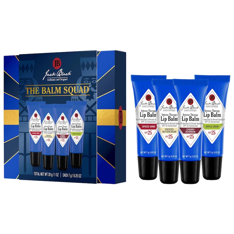The Balm Squad - Lip Balm Gift Set - Limited Edition Holiday Flavors