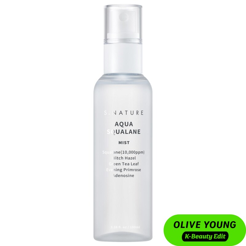 Aqua Squalane Mist Fine Hydrating Face Mist for Dewy Glow & Skin Prep