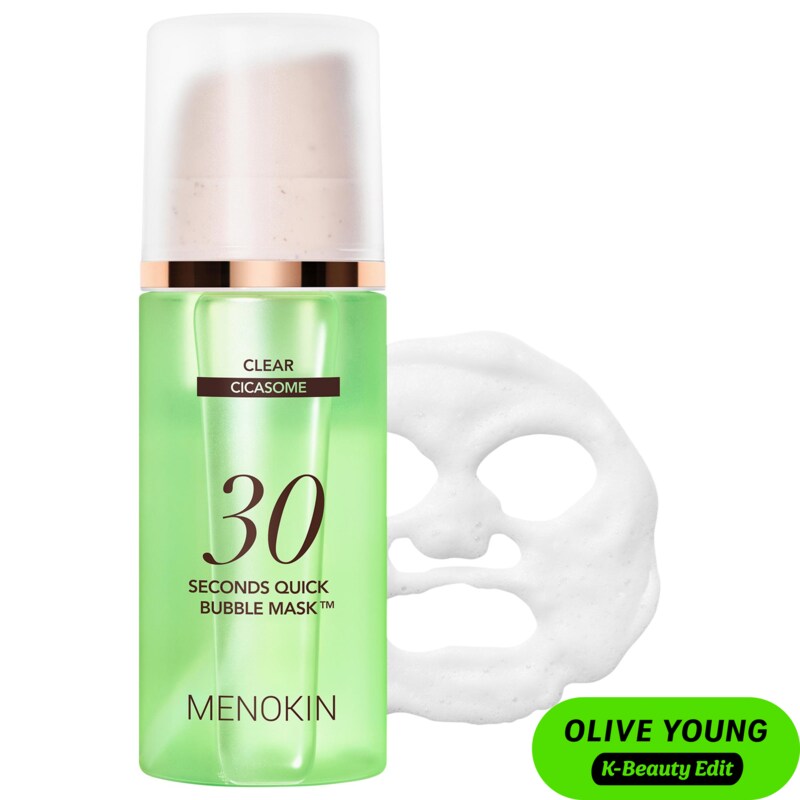 30 sec Quick Bubble Mask - Clear 95ml with cica-exosome for soothing care