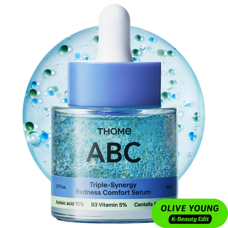 ABC Triple-Synergy Redness Comfort Serum with Azelaic Acid & Niacinamide for Blemish-Prone Skin