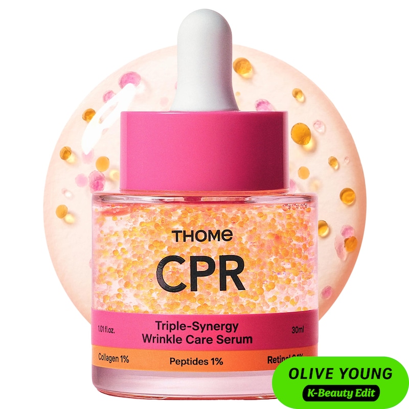 CPR Triple-Synergy Wrinkle Care Serum with Retinal, Peptides & Collagen for Visible Signs of Aging