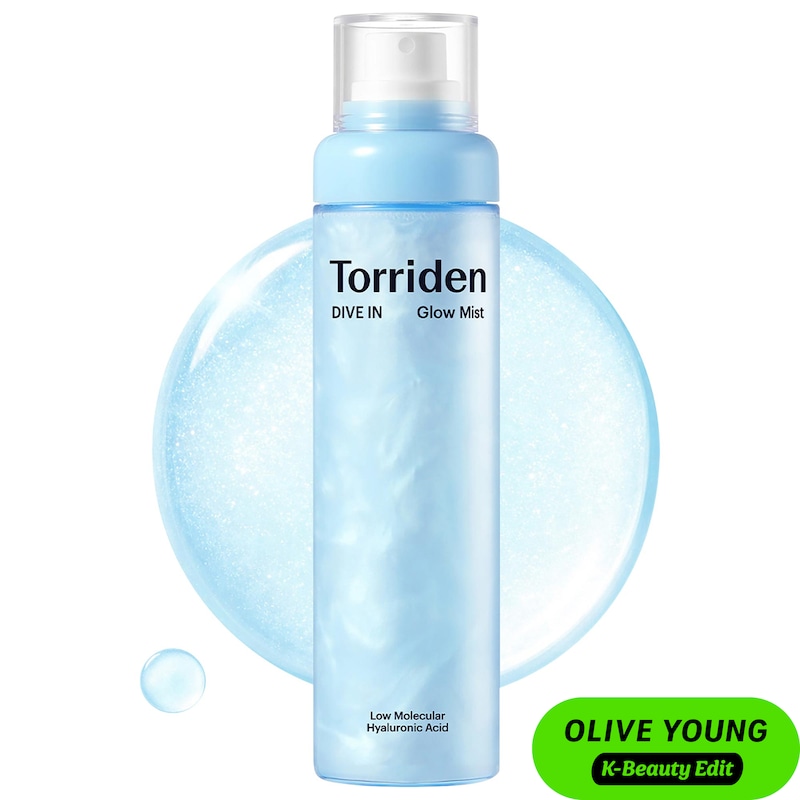DIVE IN 5D Hyaluronic Acid Glow Mist for Makeup-Ready Radiance & Barrier Care