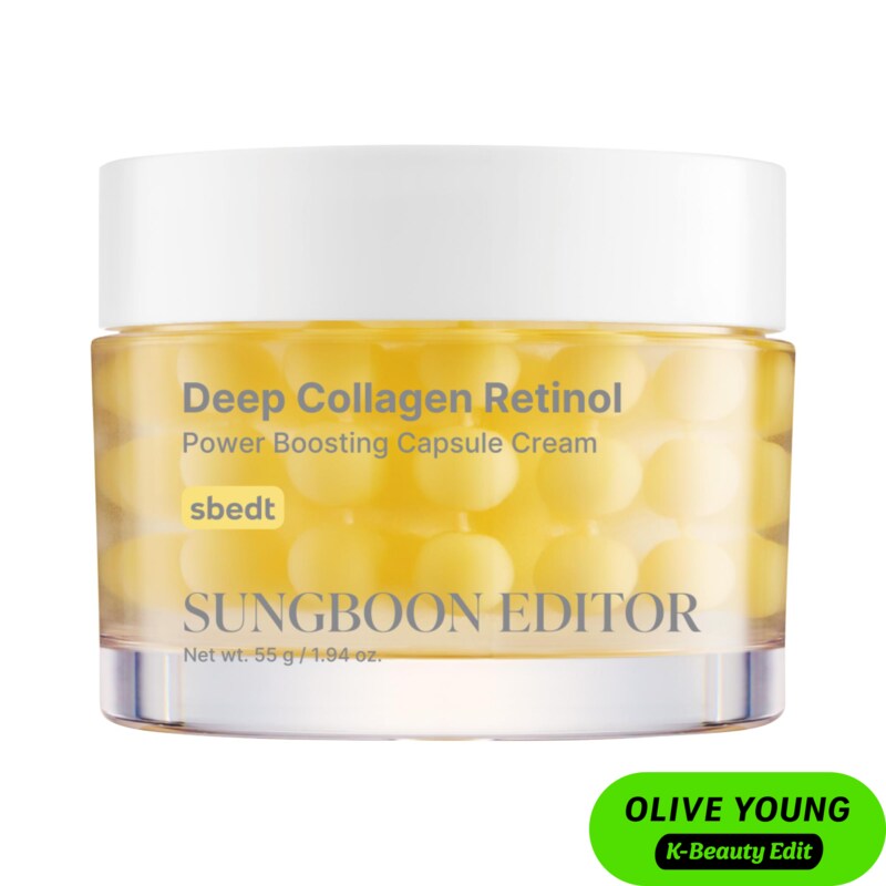 Deep Collagen Retinol Power Boosting Capsule Cream for Fine Lines, Wrinkles & Firming