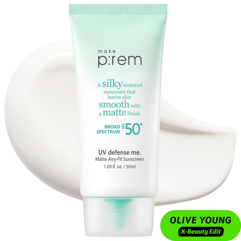 UV Defense me. Matte Airy-Fit Mineral Sunscreen SPF 50 for Oil Control & Soft Matte Finish
