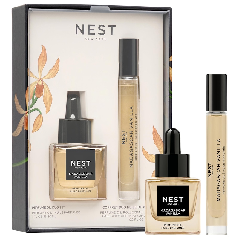 Madagascar Vanilla Perfume Oil Gift Set