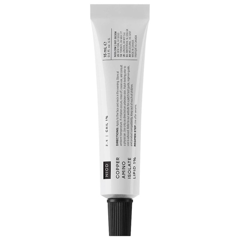 Copper Amino Isolate Lipid 1% (CAIL) Intense Night Repair Gel with Copper Peptide for Visible Skin Elasticity