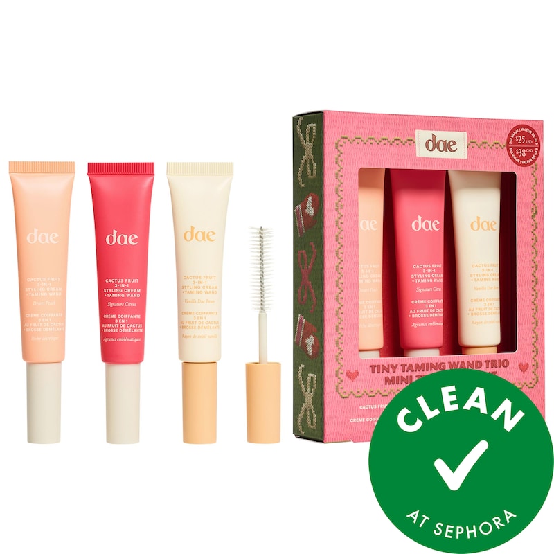 Mini Cactus Fruit 3-in-1 Styling Cream Taming Wand Trio Set