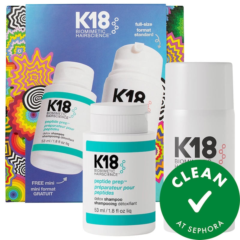 Detox + Repair Leave-In Molecular Repair Mask & Mini Detox Shampoo Gift Set