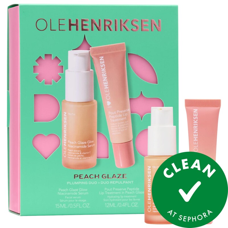Peach Glaze Niacinamide + Peptide Plumping Duo