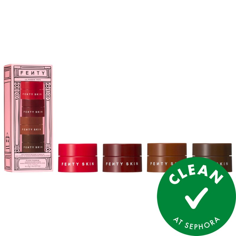 Lil Puddin' Pots Mini Intensive Recovery Lip Mask Set​