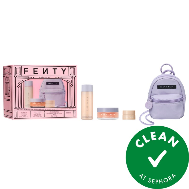 Quench Kit Mini 3-Piece Hydrating Skincare Set + Bag
