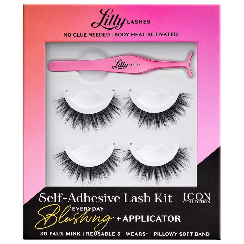 Self-Adhesive Band 3D Faux Mink Lashes Kit