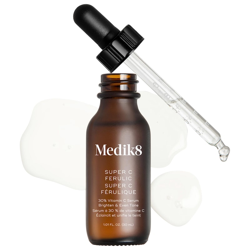 Super C Ferulic 30% Ethylated L-Ascorbic Acid (Vitamin C) Serum for Signs of Sun Aging