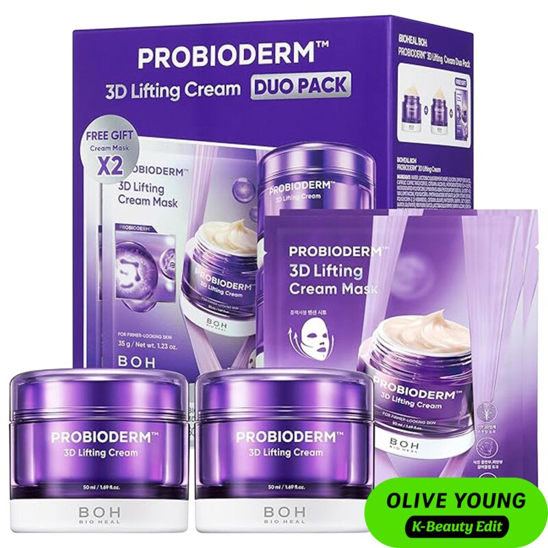PROBIODERM 3D Lifting Cream Double Set + Cream Masks