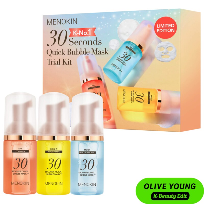 30 Seconds Quick Bubble Mask Trial Kit